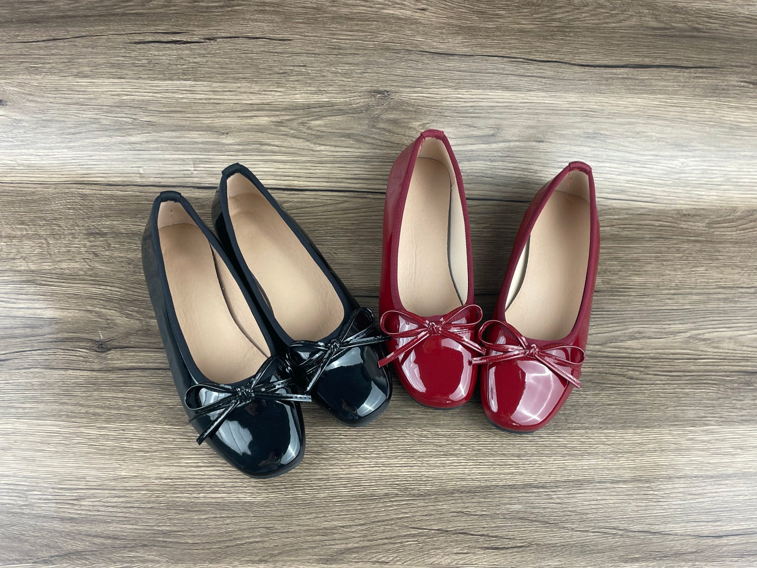 Red Mary Jane Bow Black Shoes Women’s Small